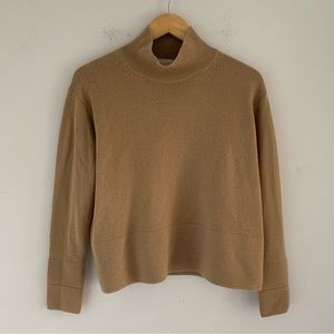 Everlane Tan Turtleneck Sweater